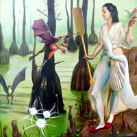 Bat-frogs of Merchants Millpond
