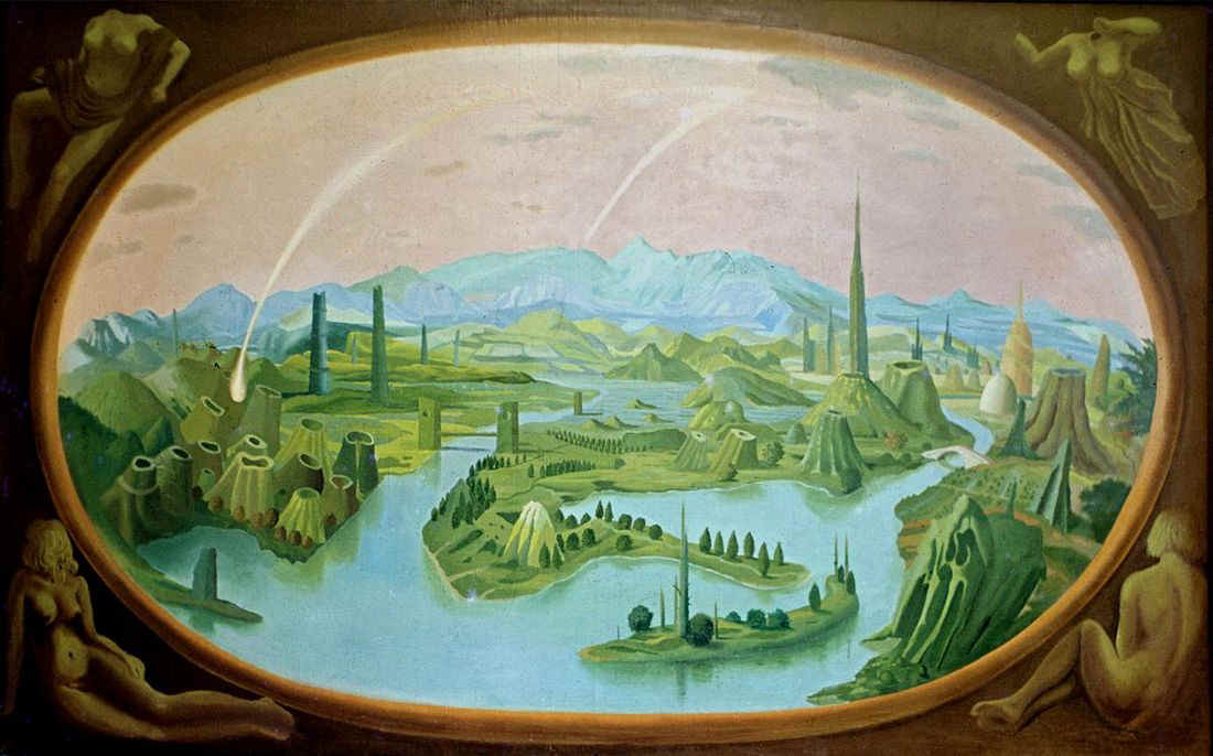 Landscape with Meteors.jpg (276160 bytes)